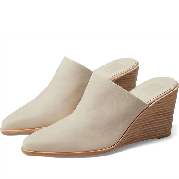 NEW DOLCE VITA beema leather wedge in sand - Picture 5 of 5